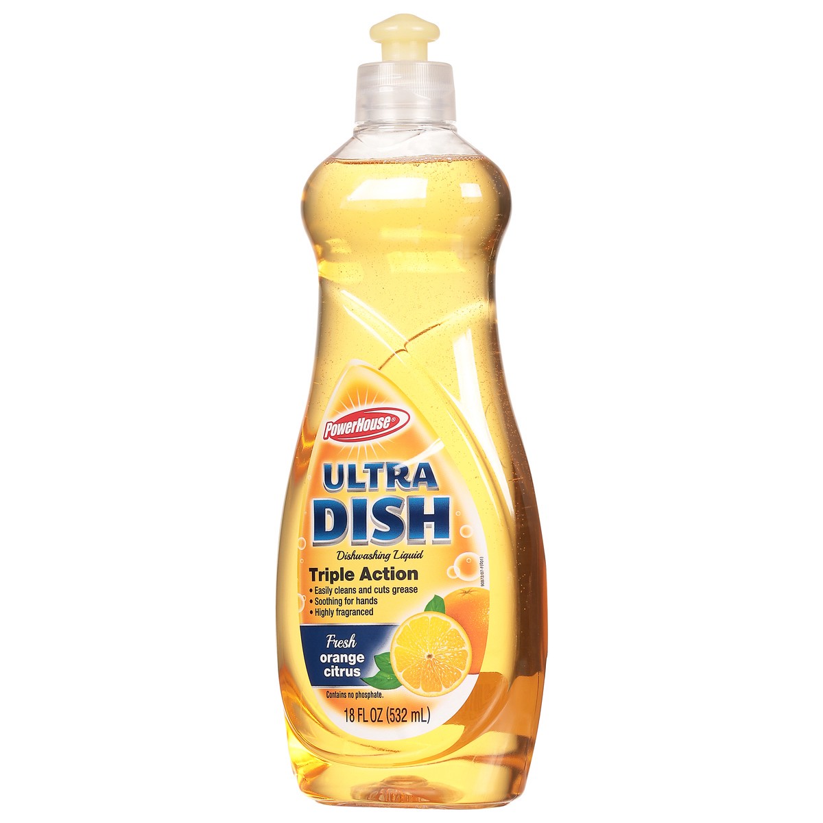 slide 6 of 10, Power House Ultra Dish Detergent, 25 fl oz