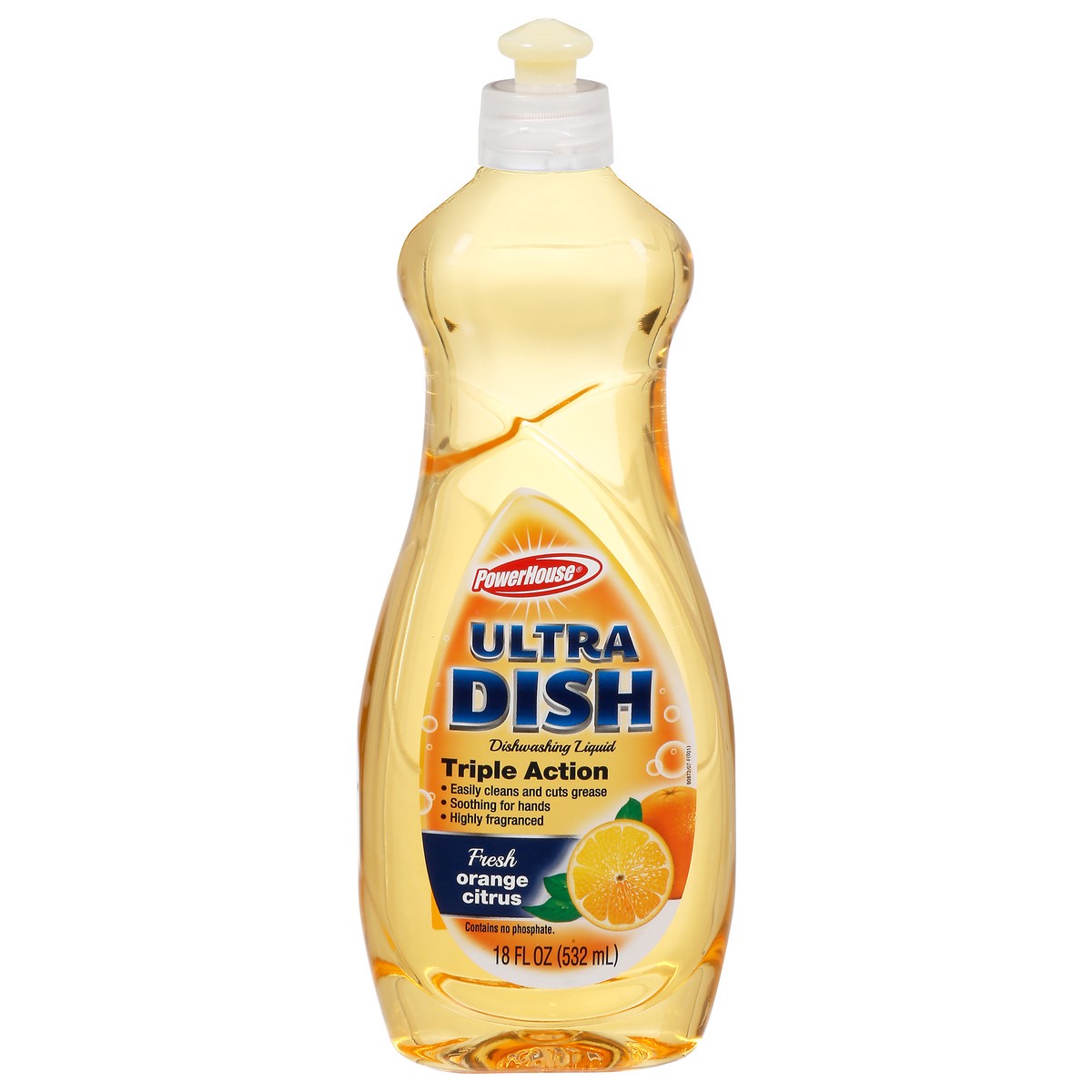 slide 1 of 10, Power House Ultra Antibacterial Dish Detergent, 25 fl oz