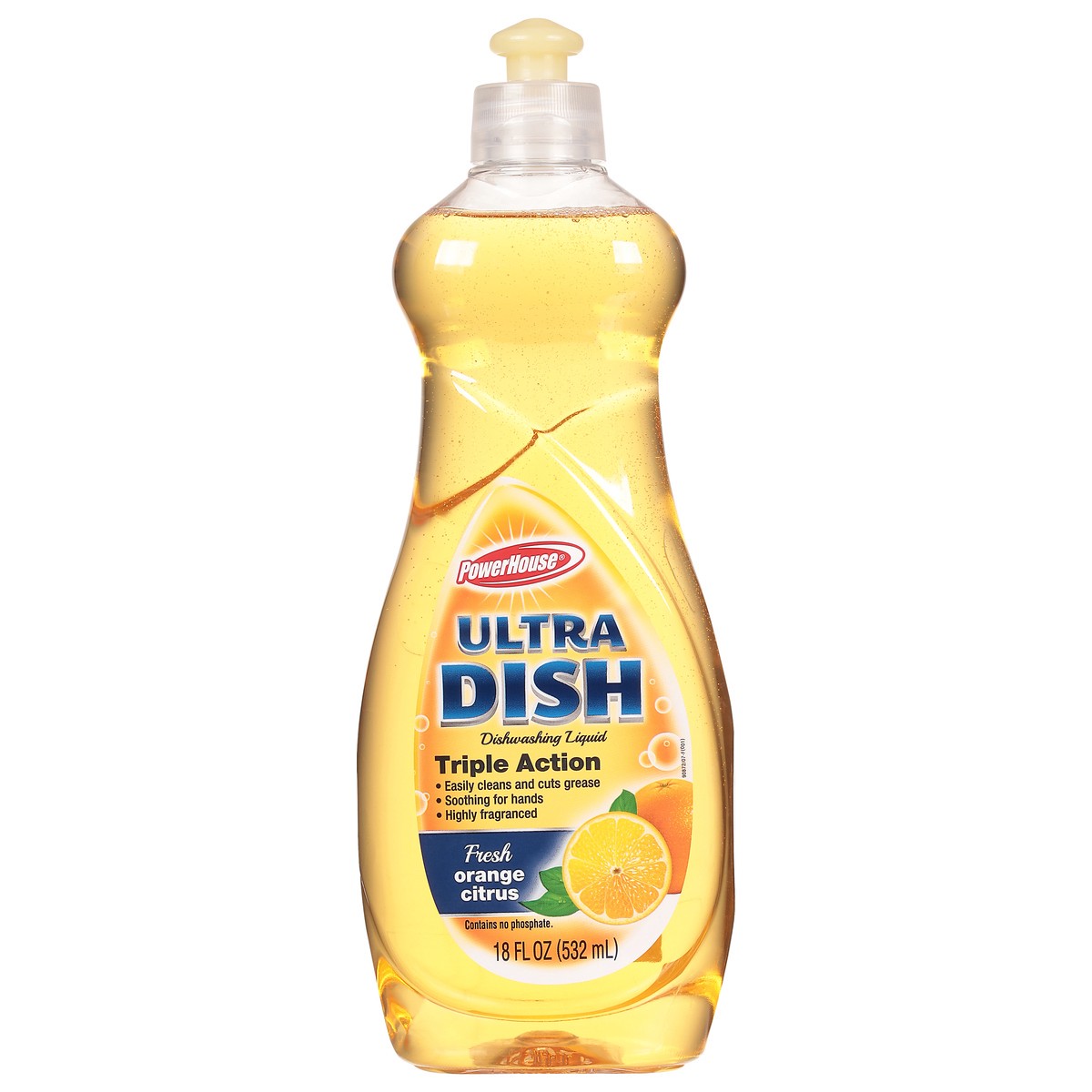 slide 8 of 10, Power House Ultra Dish Detergent, 25 fl oz