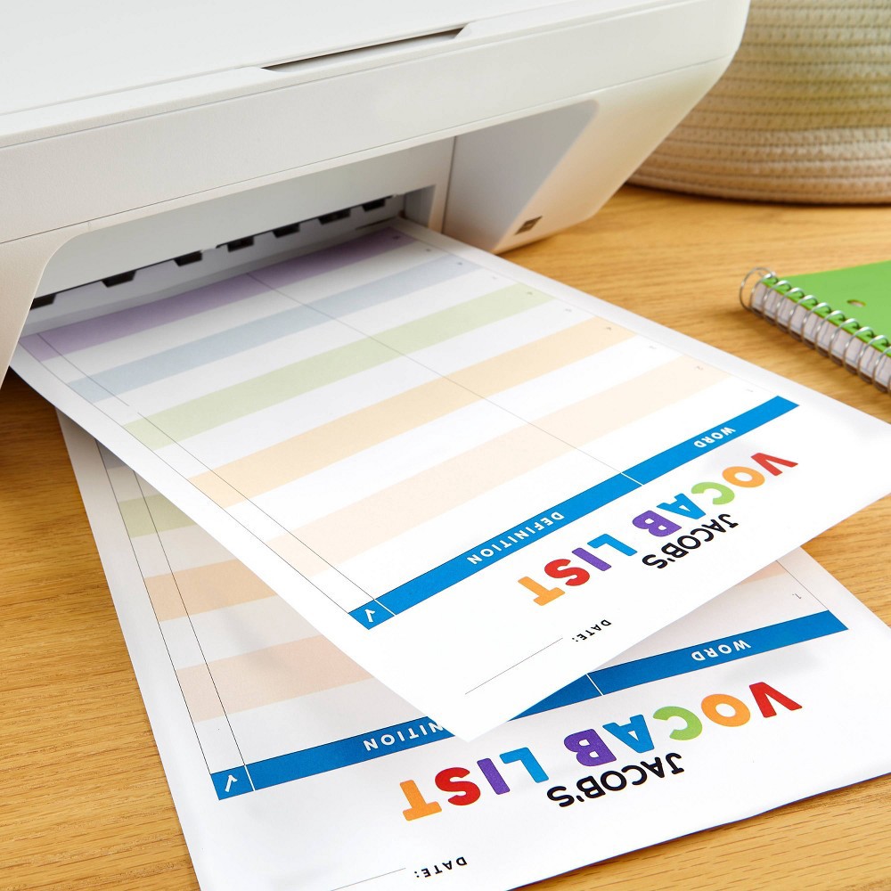 slide 4 of 7, 8.5"x11" 300-Sheet Premium Inkjet & Laser Printer Paper White - Astrobrights, 1 ct