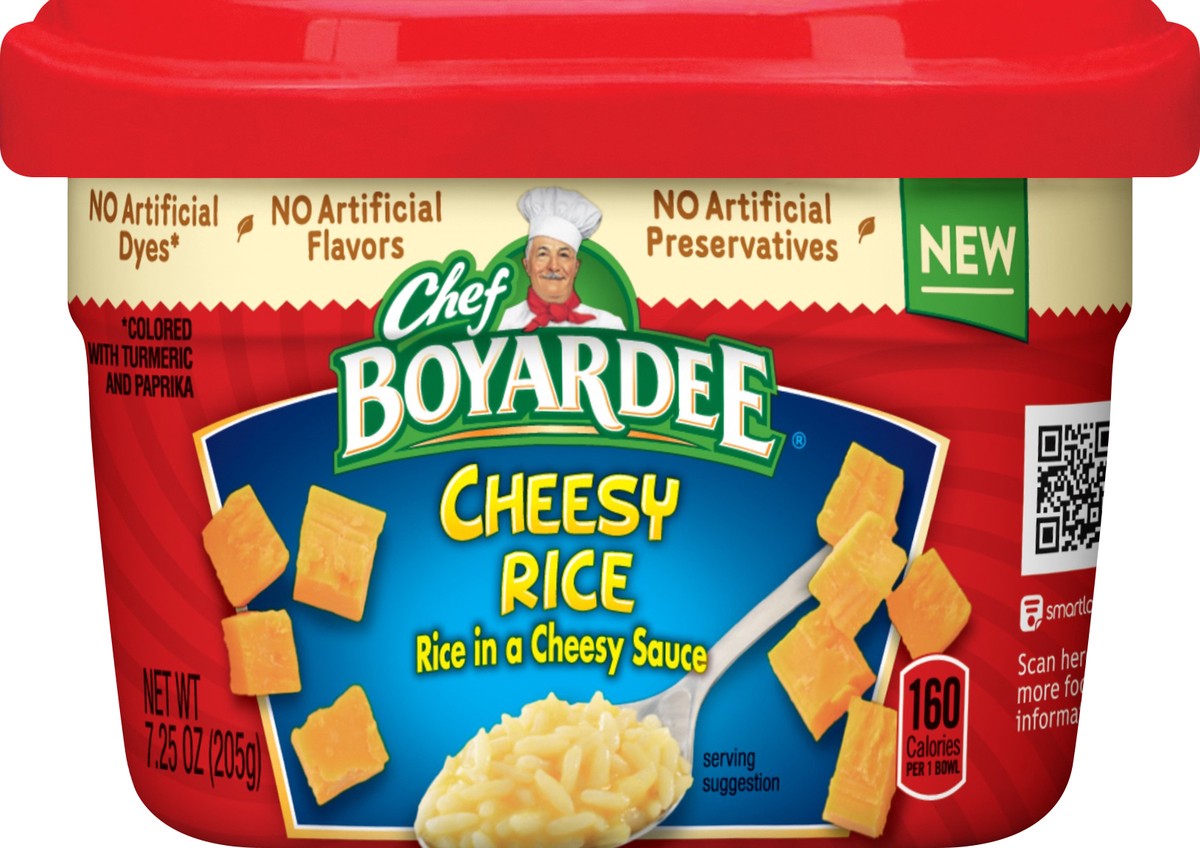 slide 1 of 2, Chef Boyardee Cheesy Rice 7.25 oz, 7.25 oz