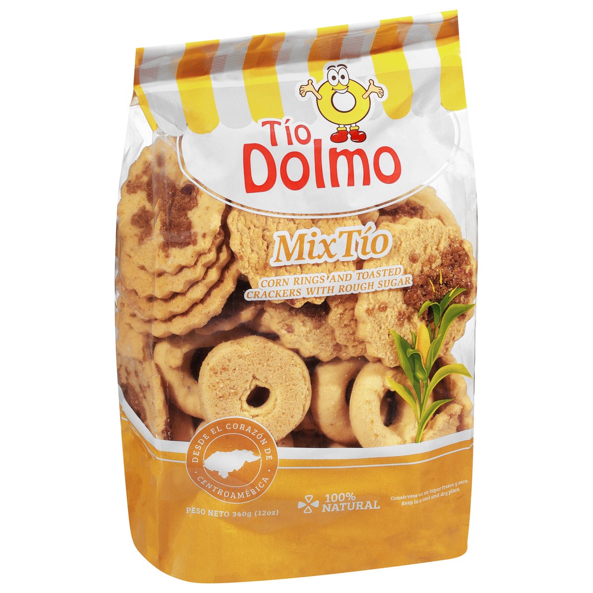 slide 5 of 12, Tio Dolmo Mix Tio Corn Rings 340 g, 12 oz