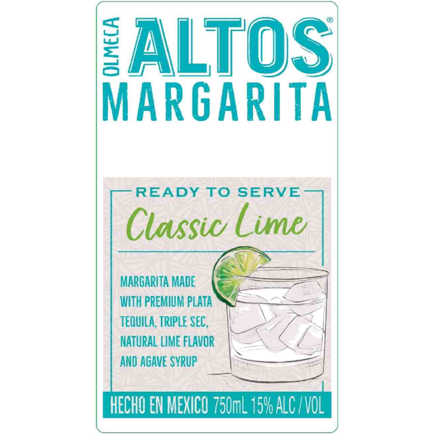 slide 2 of 5, Altos Classic Lime Margarita 750 ml, 750 ml