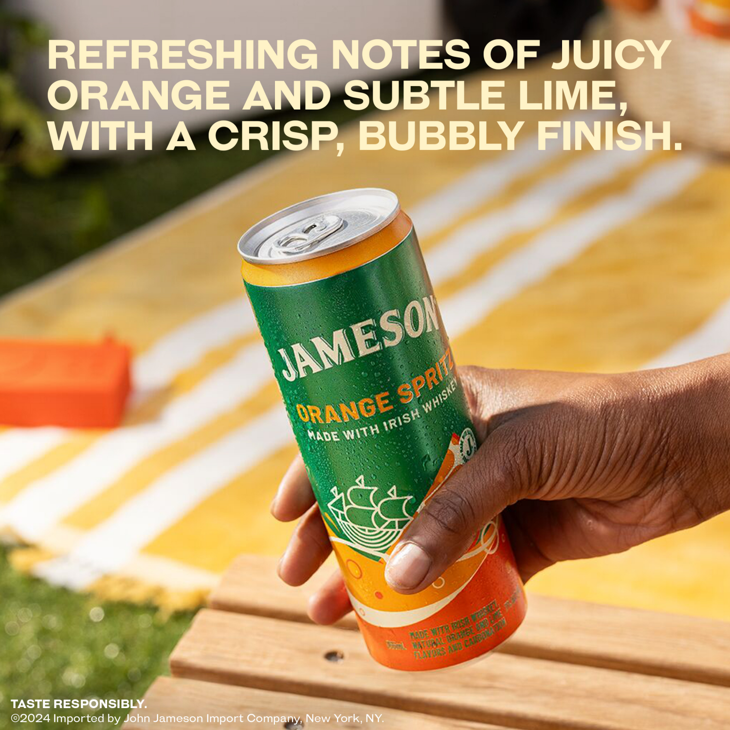 slide 4 of 8, Jameson Orange Spritz Cocktail 4 - 355 ml Cans, 4 ct; 355 ml