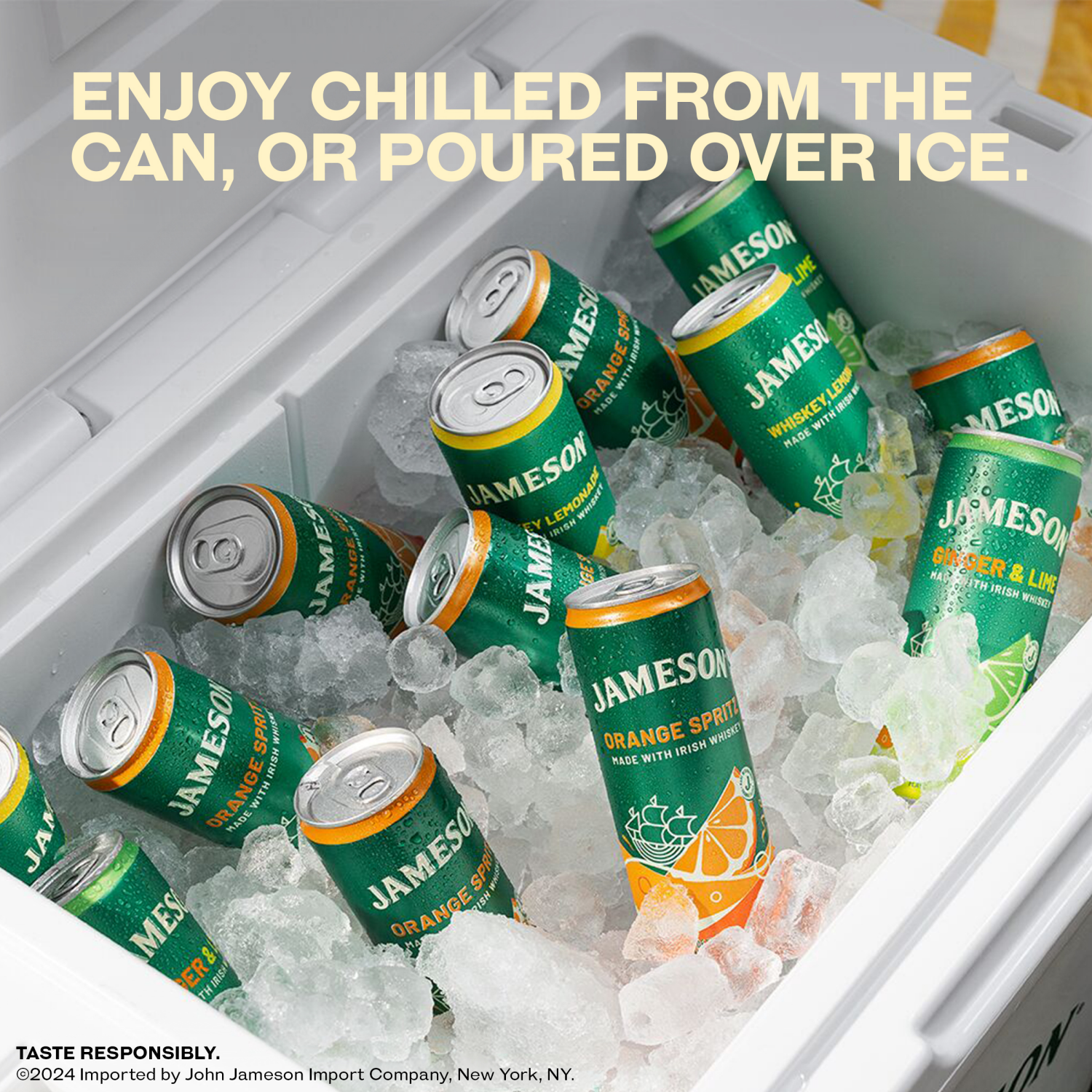 slide 8 of 8, Jameson Orange Spritz Cocktail 4 - 355 ml Cans, 4 ct; 355 ml