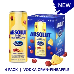 Absolut Ocean Spray Cran Pineapple - 355 ml