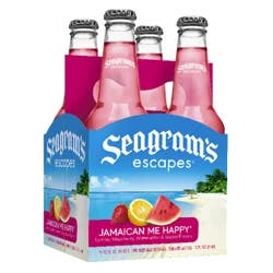 Seagram's Jamaican Me Happy Malt Beverage 4 - 11.2 fl oz Bottles
