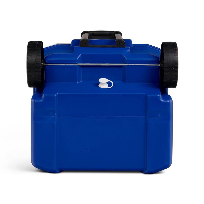 slide 11 of 14, Igloo Latitude 60qt Rolling Cooler - Blue, 60 qt