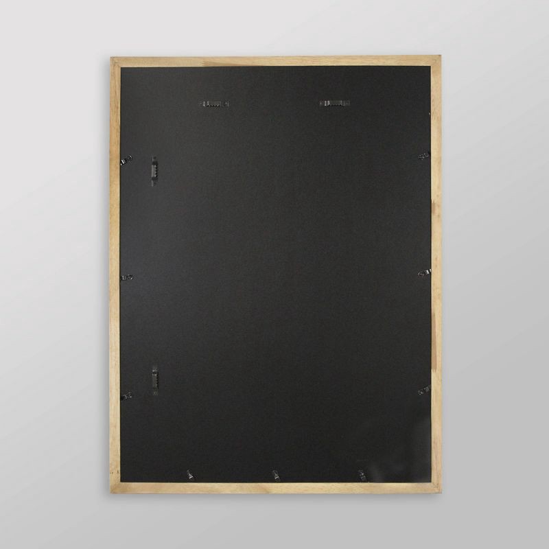 slide 4 of 5, Threshold designed w/Studio McGee 18" x 24" Matted to 8" x 10" Gallery Frame Natural Wood - Threshold™ designed with Studio McGee: Beveled Acid-Free Mat, 1 ct