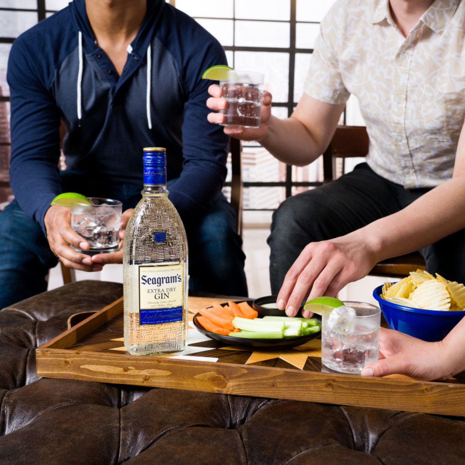 slide 7 of 7, Seagram's Gin, 750 ml