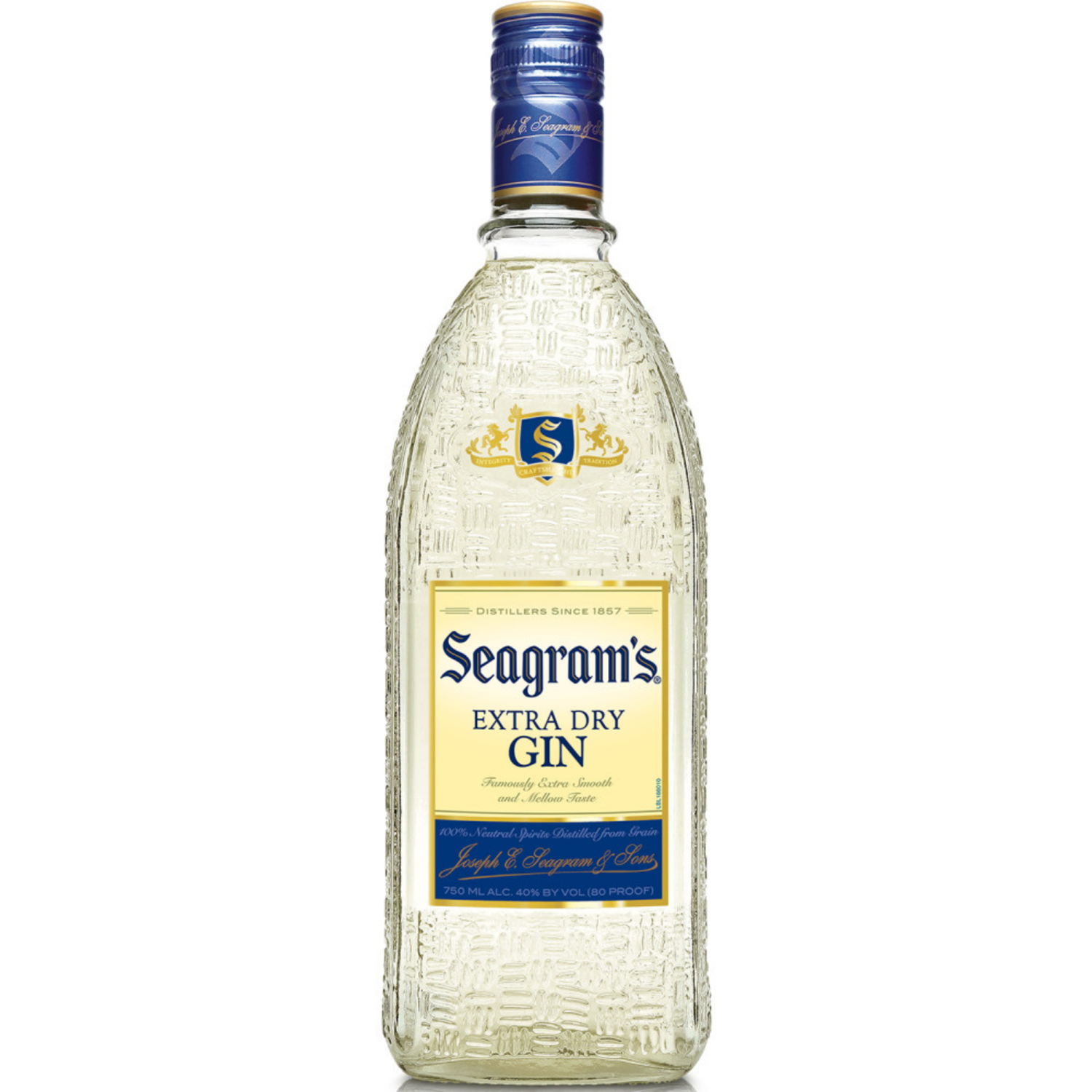 slide 5 of 7, Seagram's Extra Dry Gin Traveler, 750 ml