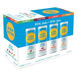 High Noon Vodka Seltzer Original Variety Pack - 8pk/355mL Cans