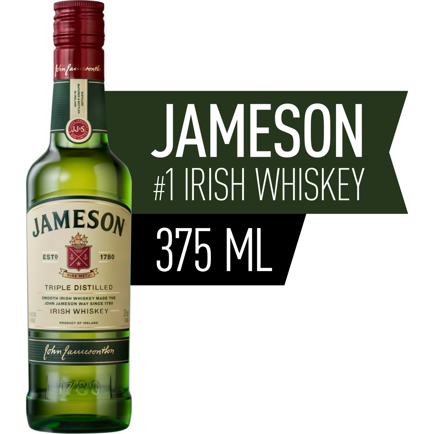 slide 1 of 8, Jameson Whiskey 375 ml, 375 ml