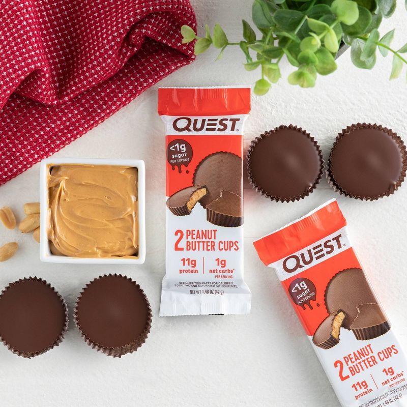 slide 6 of 7, Quest Nutrition Peanut Butter Cups - 1.48oz/4ct, 1.48 oz, 4 ct