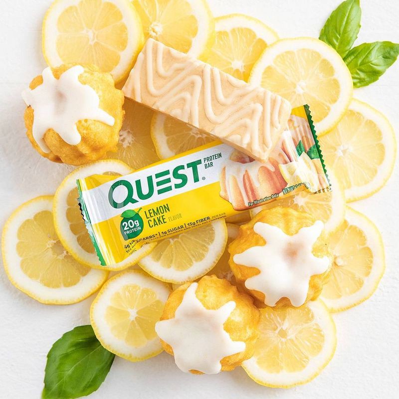 slide 6 of 9, Quest Nutrition Lemon Cake Bar - 4ct, 4 ct