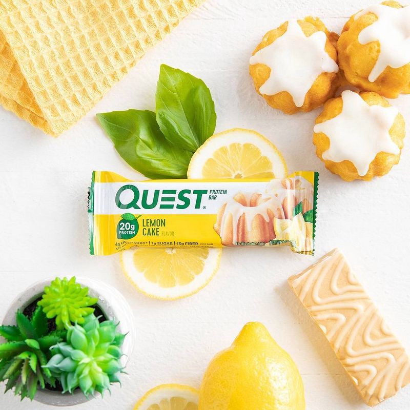 slide 7 of 9, Quest Nutrition Lemon Cake Bar - 4ct, 4 ct