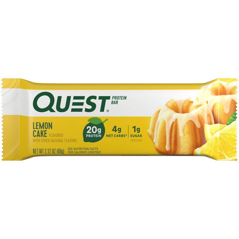 slide 8 of 9, Quest Nutrition Lemon Cake Bar - 4ct, 4 ct