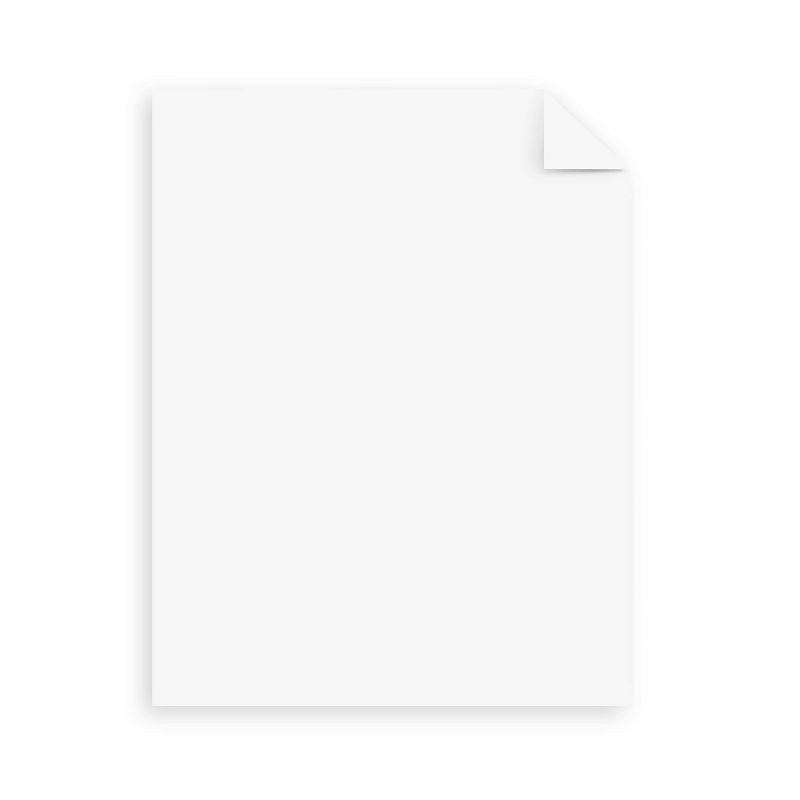 slide 2 of 6, 8.5" x 11" 235 Sheet Index Cardstock 199 gsm Bright White - Astrobrights, 235 sheets