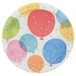 Celebrations 6.875 Inch Balloons Plates 8 ea