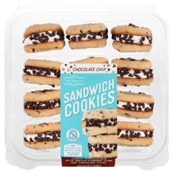 Our Specialty Treat Shop™ 12 Count Chocolate Chip Sandwich Cookies