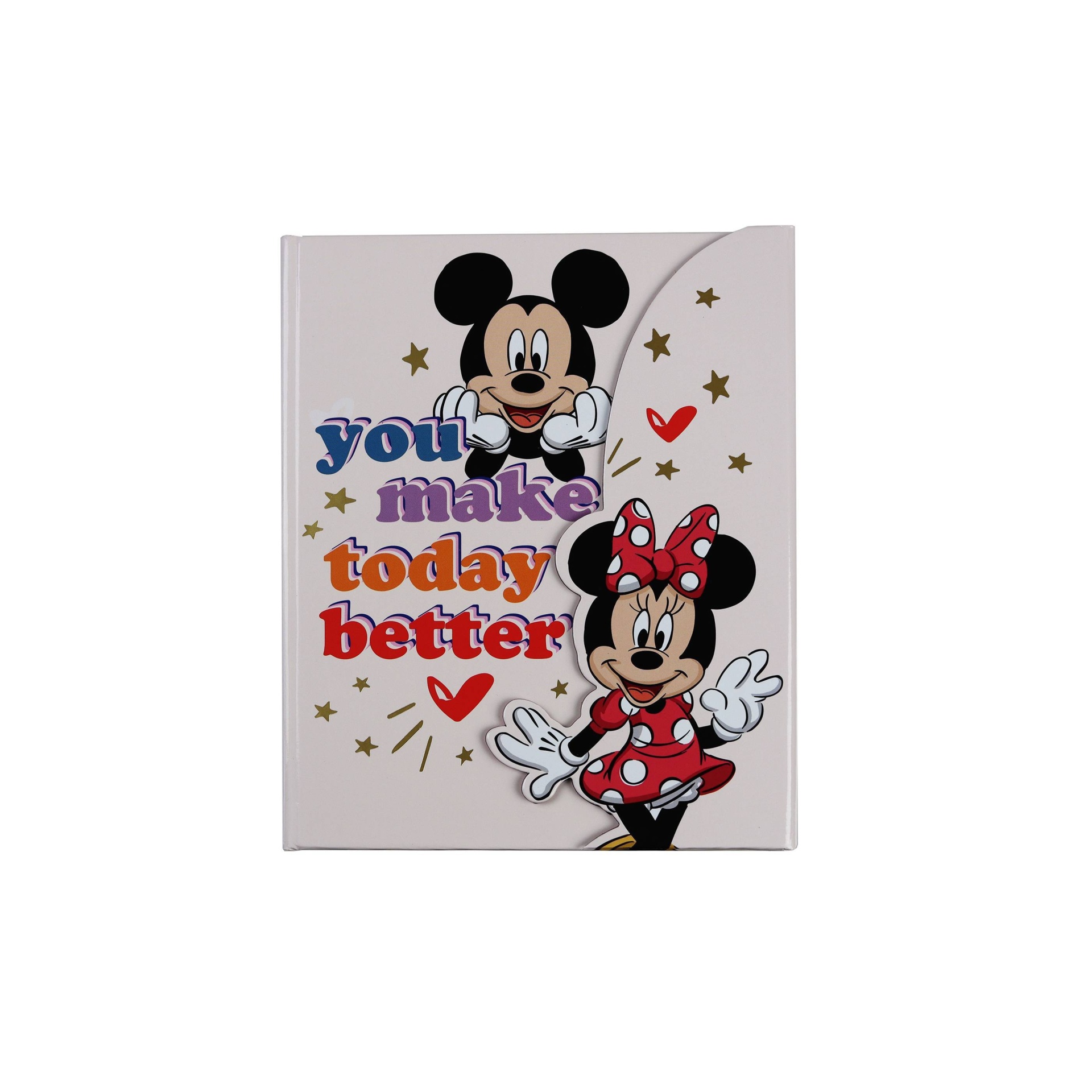 slide 1 of 3, Disney Mickey &; Minnie Journal with Flap, 1 ct