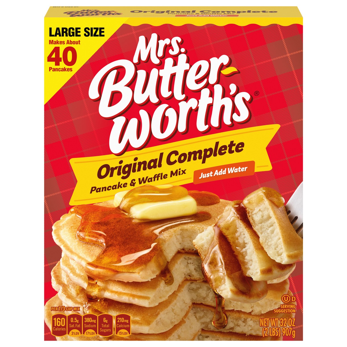 slide 1 of 5, Mrs. Butterworth'S Complete Pancake And Waffle Mix - 32 Oz, 32 oz