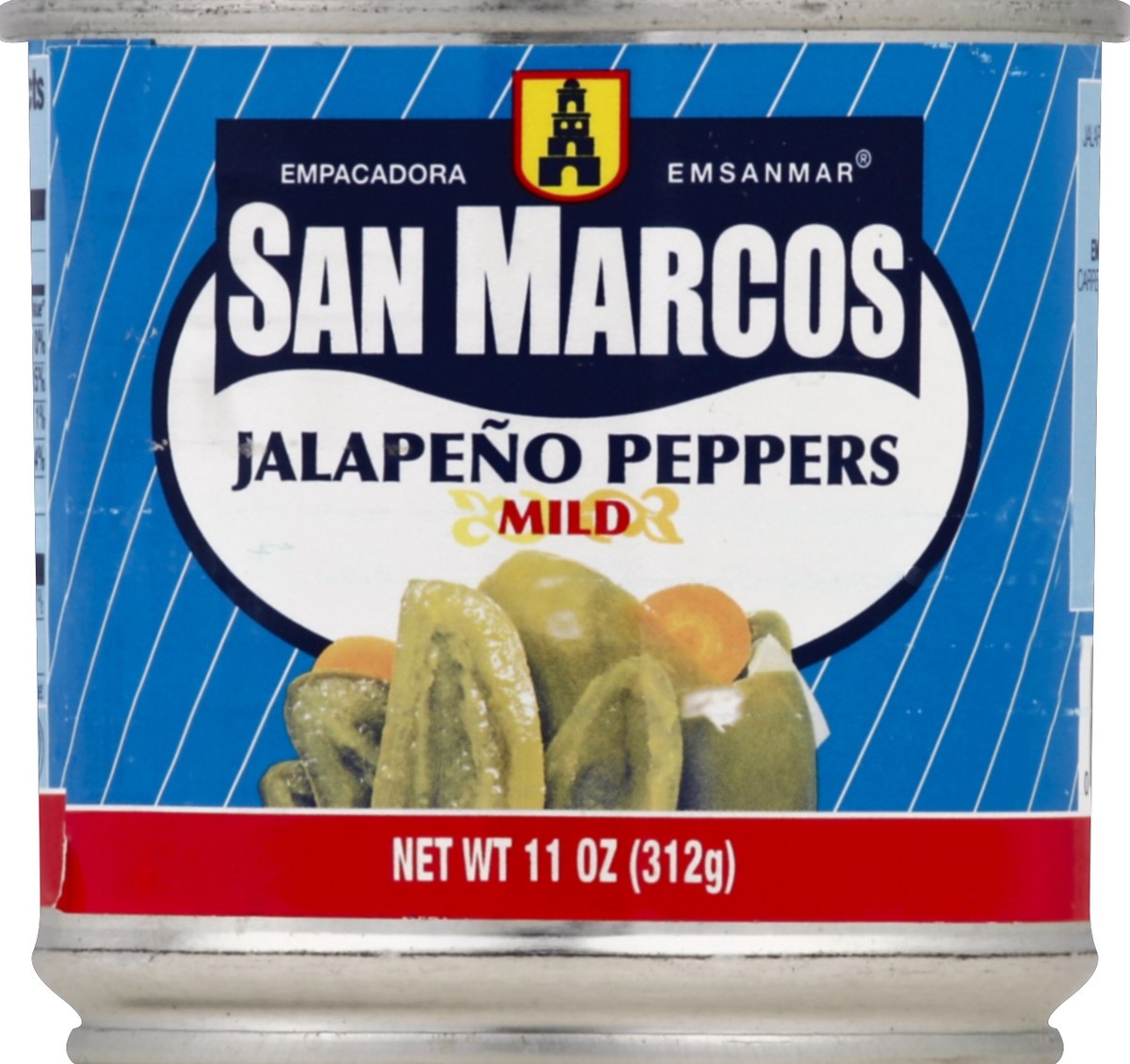 slide 1 of 2, San Marcos Mild Jalapeno Peppers, 11 oz