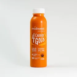 Midwest Juicery 4 Carrot Gold, 12 Fl Oz