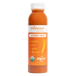 Midwest Juicery 4 Carrot Gold, 12 Fl Oz