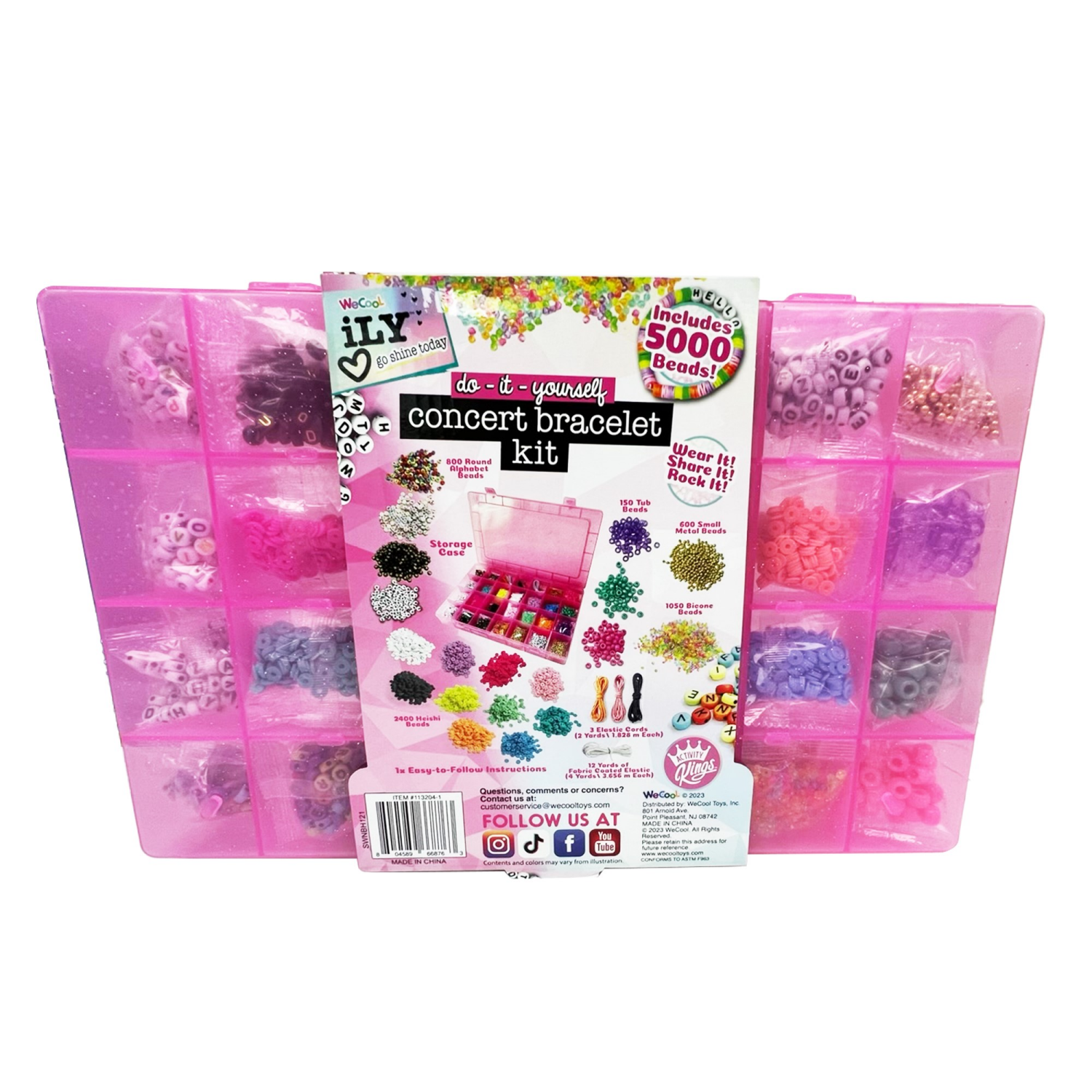 slide 1 of 3, iLY Large Concert Bracelet Kit, 1 ct