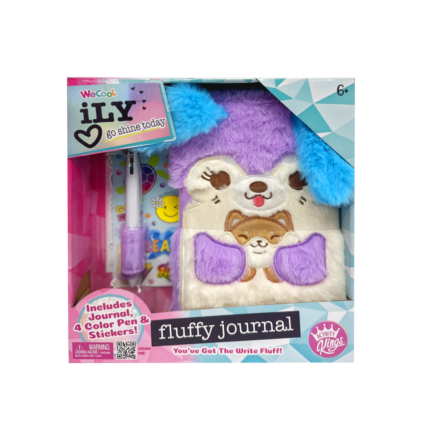 slide 2 of 3, ILY Fluffy Joumal Assortment, 1 ct