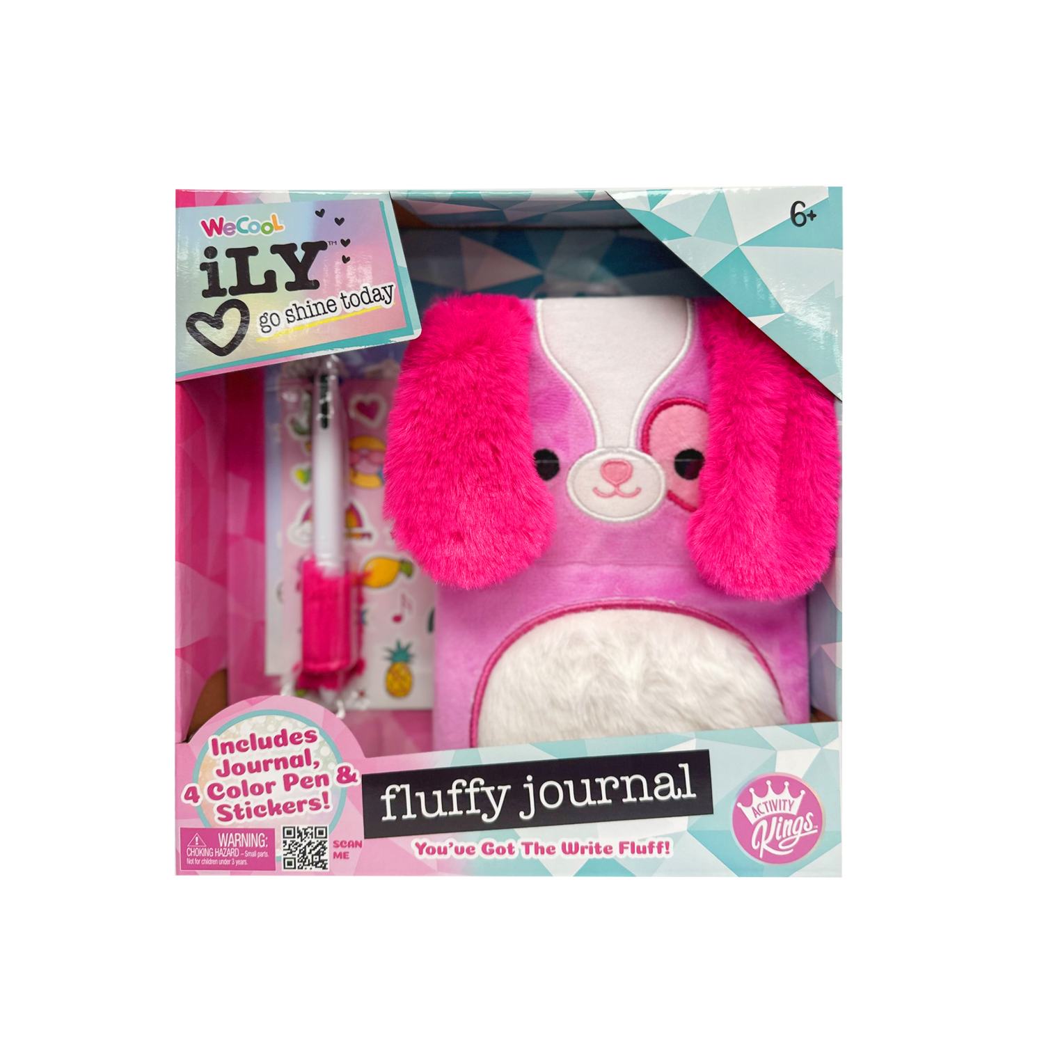slide 3 of 3, ILY Fluffy Joumal Assortment, 1 ct