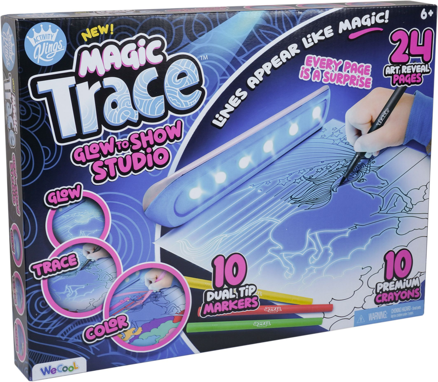 slide 4 of 6, Wc: Magic Trace Light To Draw Station Kit, 1 ct