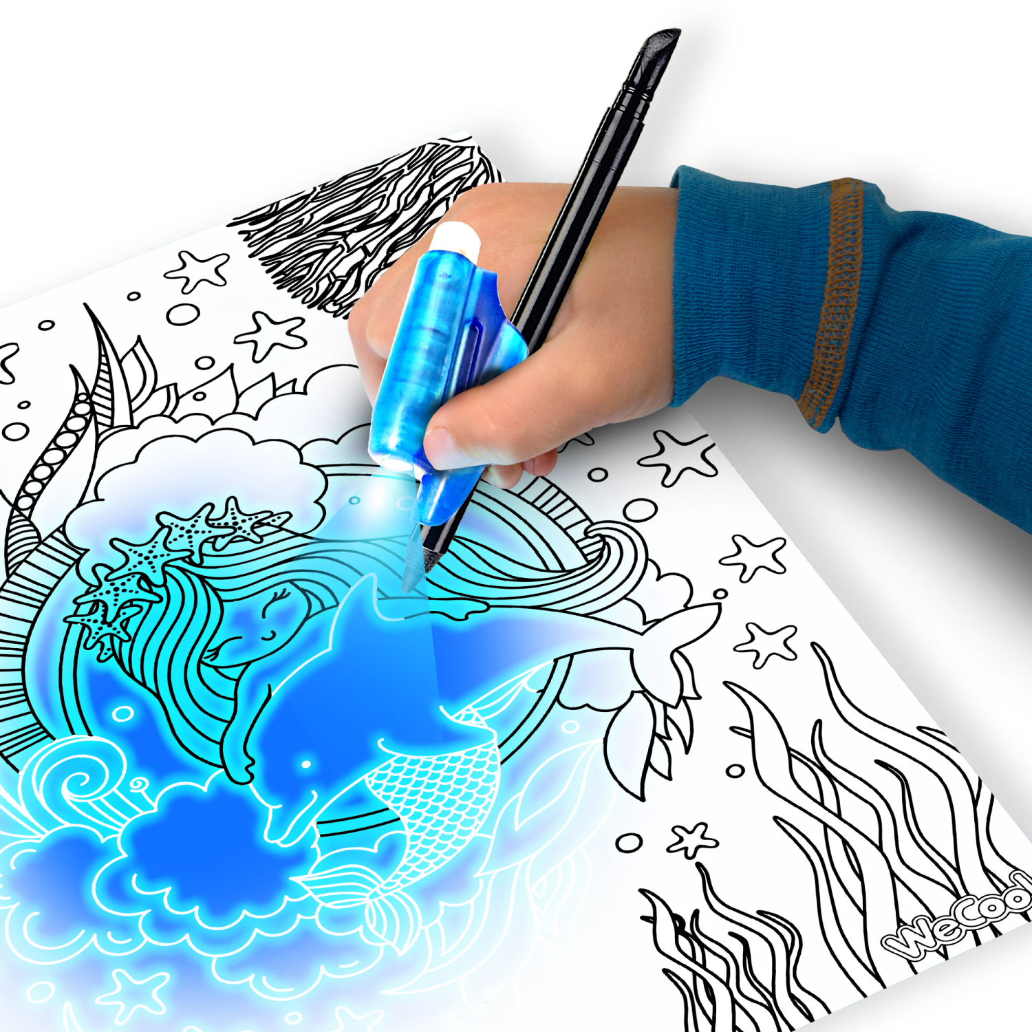 slide 6 of 6, Wc: Magic Trace Light To Draw Station Kit, 1 ct