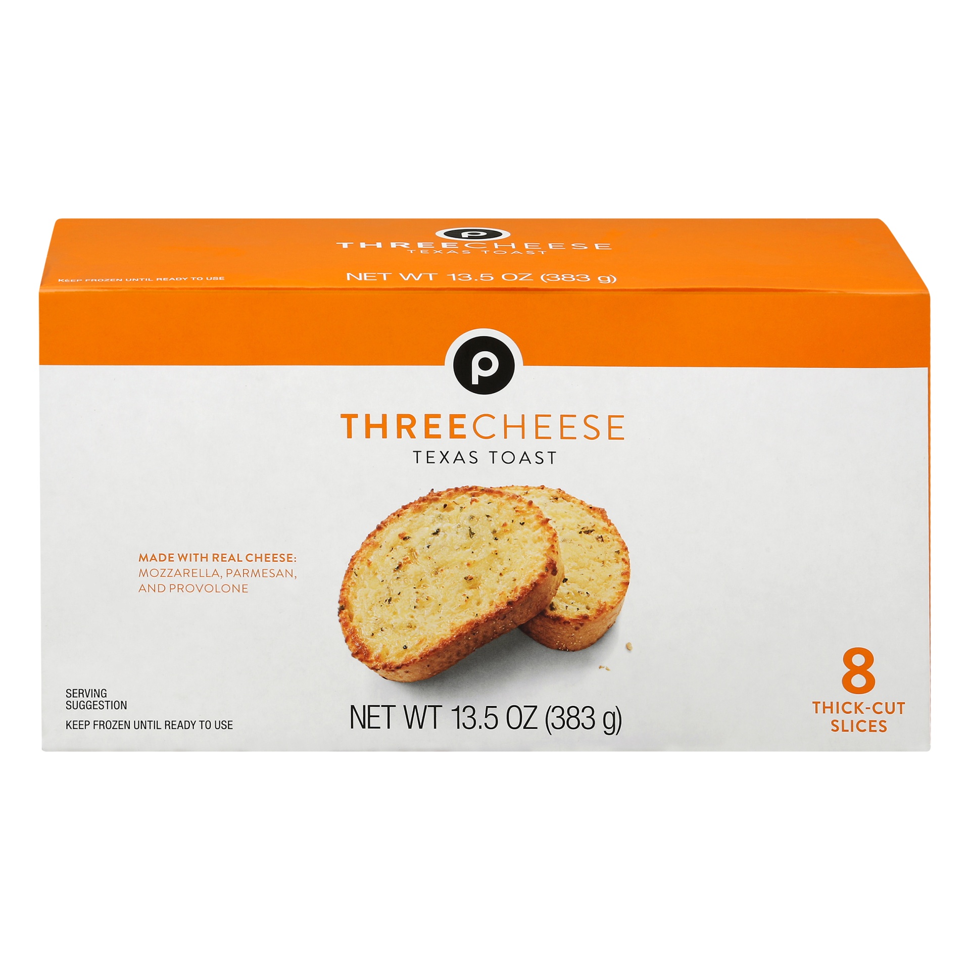 slide 1 of 1, Publix Three Cheese Texas Toast, 13.5 oz