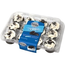 slide 1 of 1, two-bite Mini Oreo Cupcakes, 12 ct