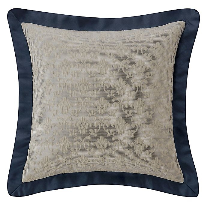 slide 1 of 2, Waterford Everett Square Throw Pillow - Teal, 16 in