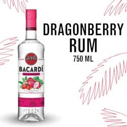 Bacardi Bacardí Bacardi Dragonberry Rum, Gluten Free 35% 75Cl/750Ml