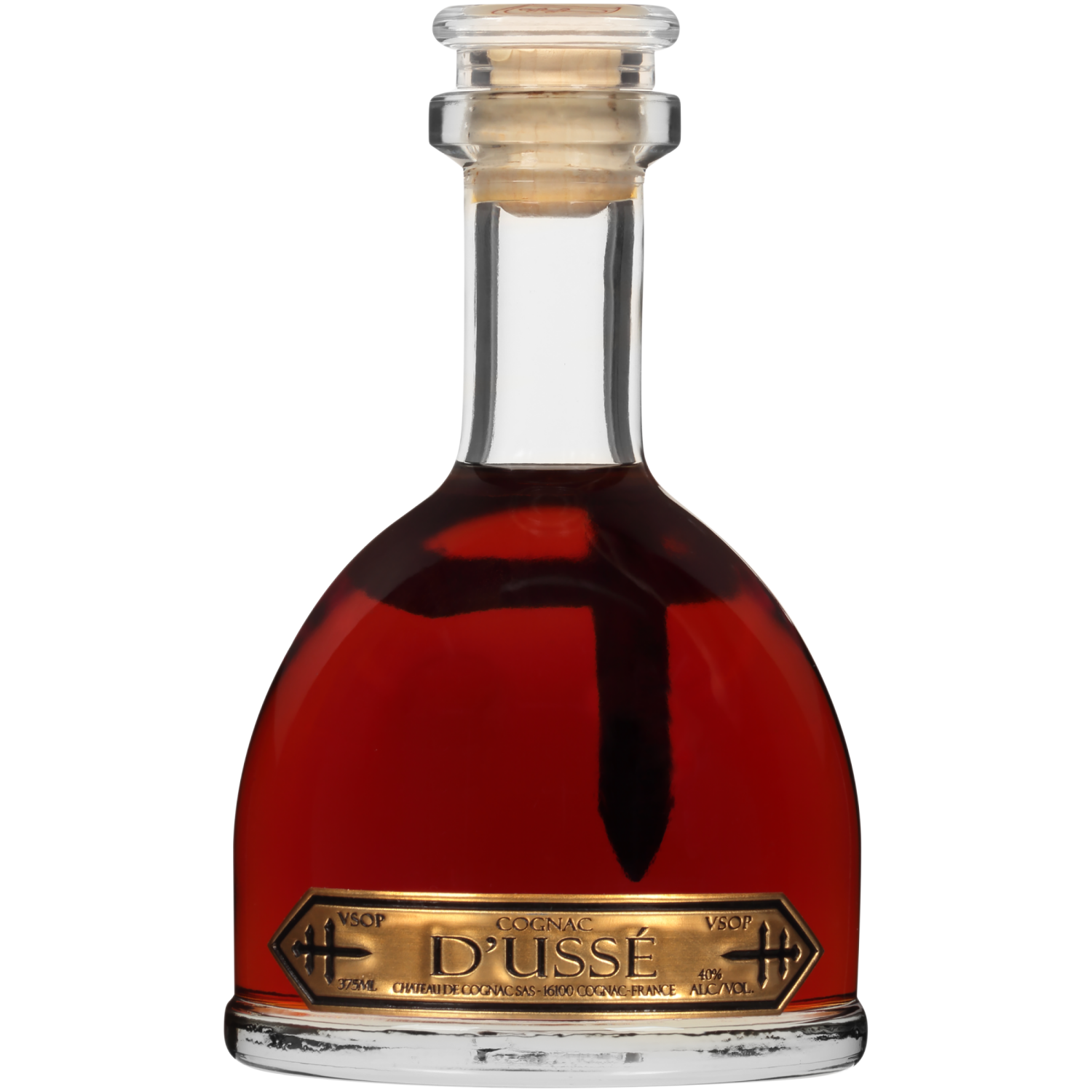 slide 3 of 6, D'Usse V.S.O.P. Cognac, 375 ml