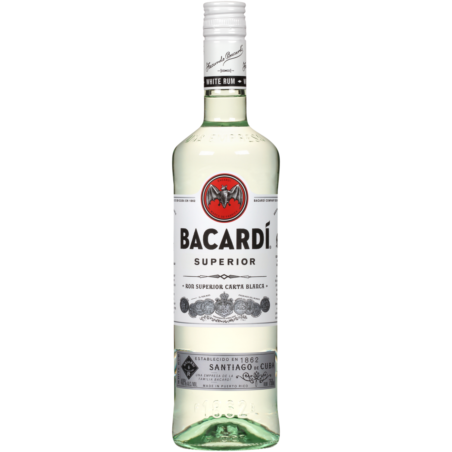 slide 4 of 5, Bacardi U.S.A., Inc. Bacardi Superior Rum, 750 ml