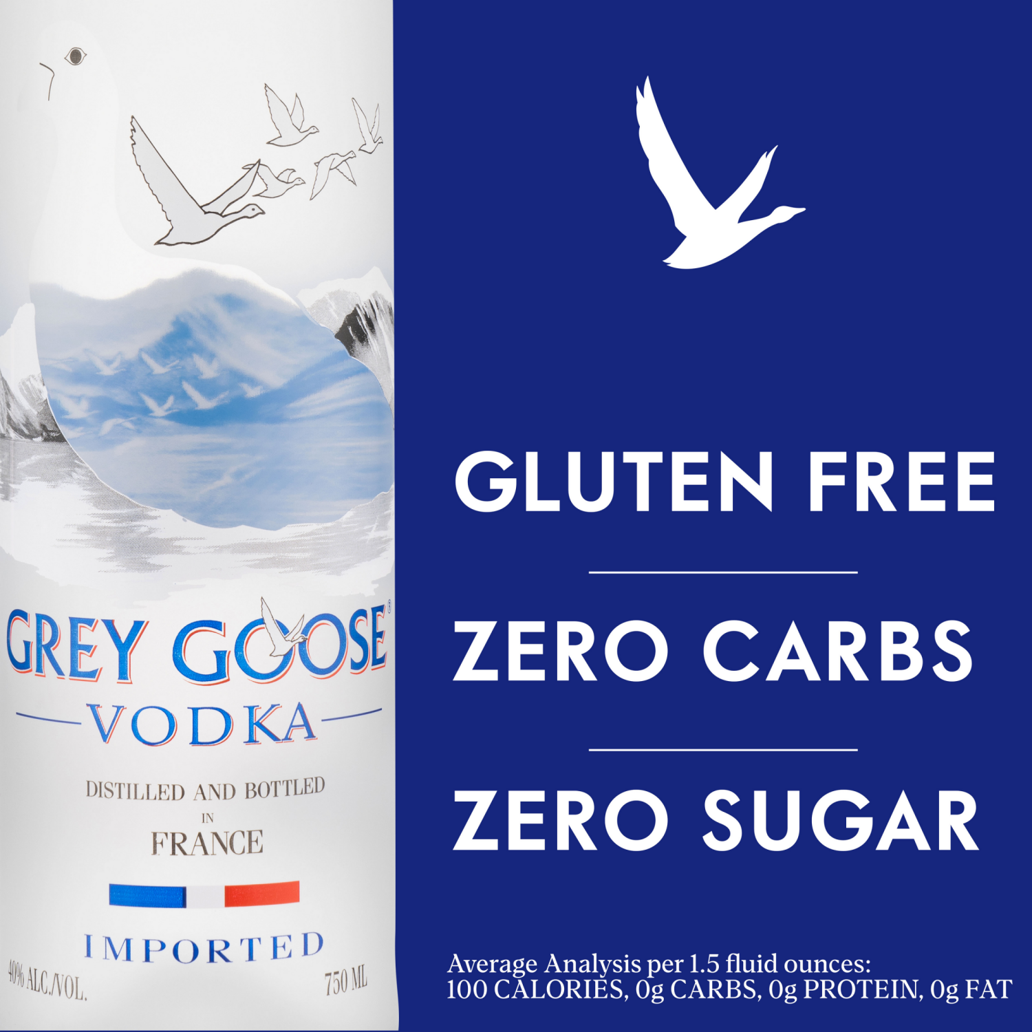 slide 2 of 5, Grey Goose Vodka 750 ml, 750 ml