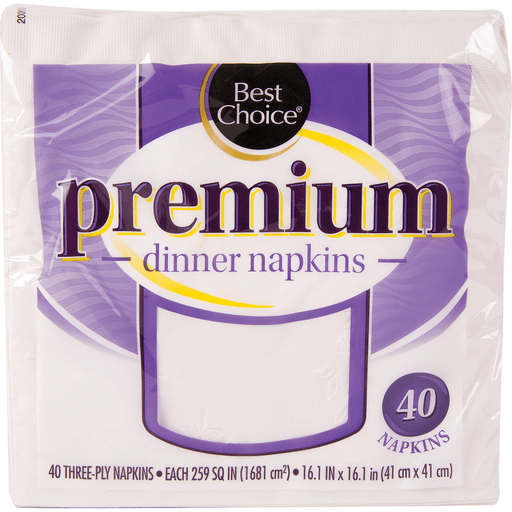 slide 1 of 1, Best Choice Premium Dinner Napkins, 40 ct