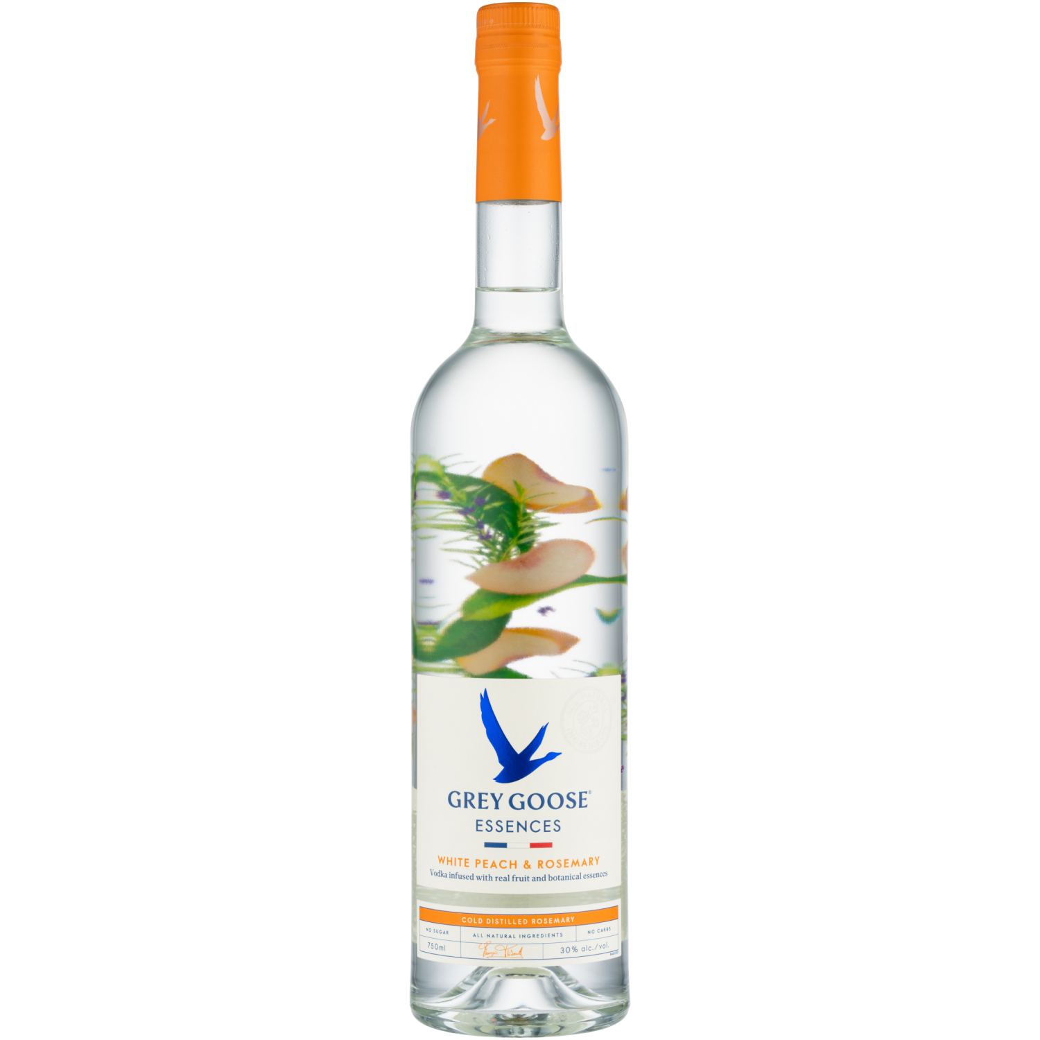 slide 2 of 5, Grey Goose Essences White Peach & Rosemary Vodka 750 ml, 750 ml
