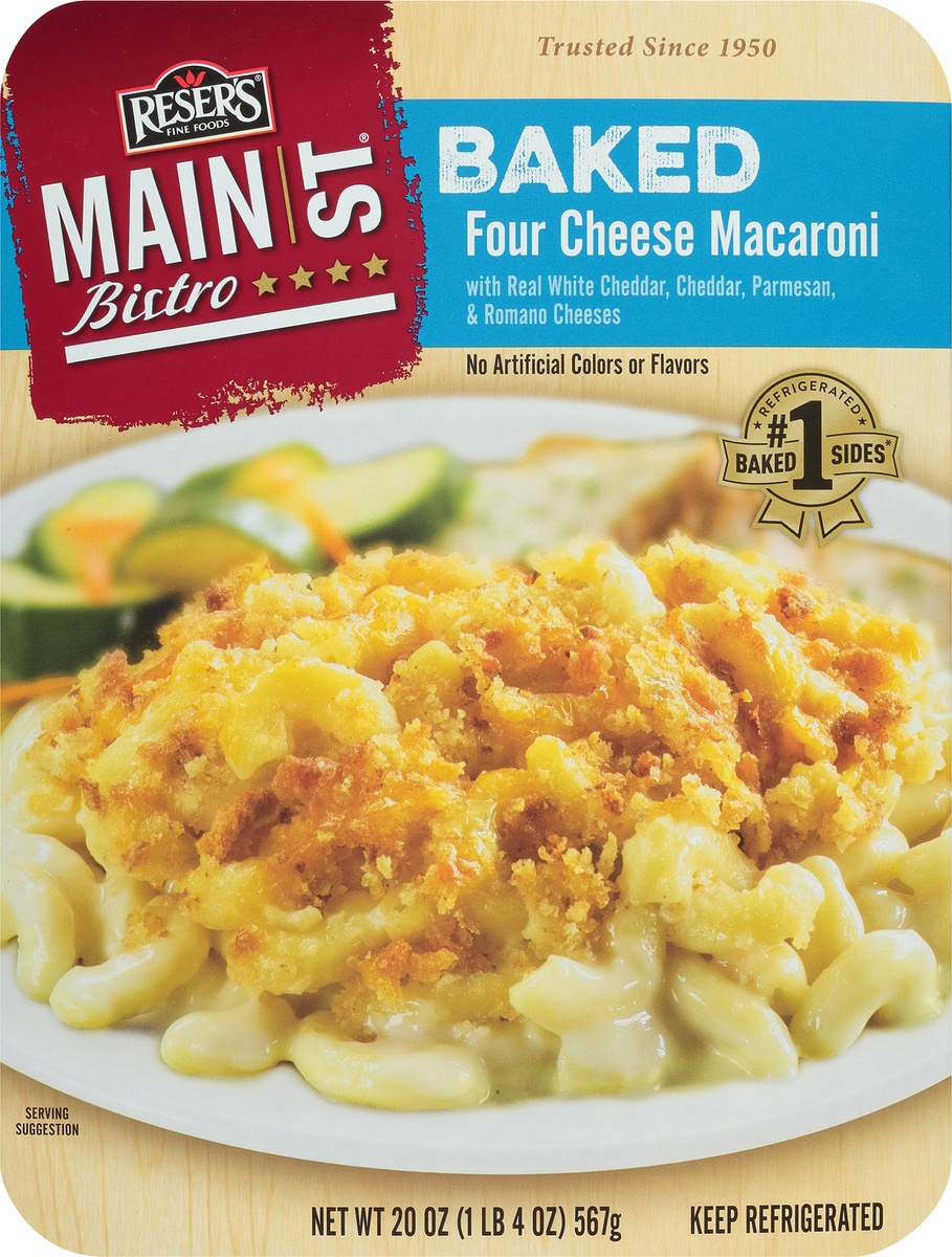 Reser's Main St Bistro Baked Four Cheese Macaroni 20 Oz | Shipt