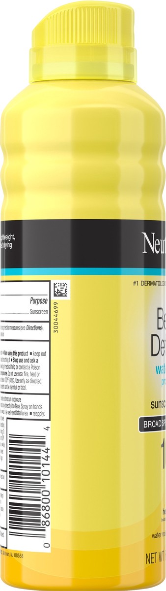 slide 6 of 7, Neutrogena Beach Defense Spray Sunscreen with Broad Spectrum UVA/UVB SPF 100, Fast Absorbing Sunscreen Spray, Water-Resistant and Oil-Free Sun Protection, SPF 100, 6.5 oz, 6.5 oz