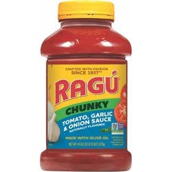 Ragu Chunky Tomato Garlic & Onion Sauce 45 oz