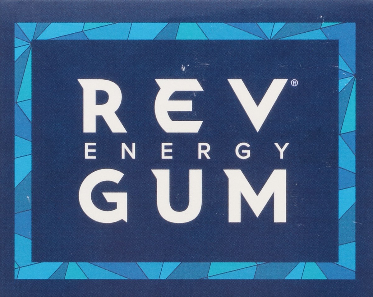 slide 2 of 12, Rev Sugar Free Polar Mint Energy Gum 6 Each, 6 ct