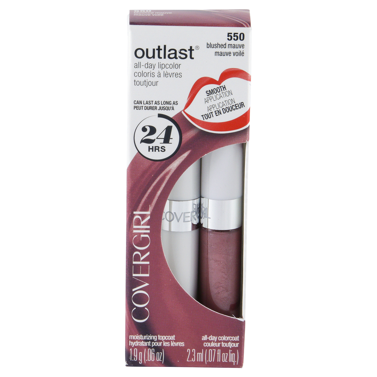 Covergirl Outlast Longwear Lipstick 550 Blushed Mauve 1 Ct Shipt