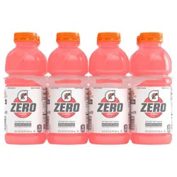 Gatorade Zero Zero Sugar Thirst Quencher Watermelon Splash 20 Fl Oz, 8 Count