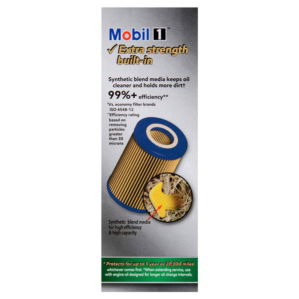 slide 6 of 21, Mobil 1 Extended Performance M1C-456A Cartridge Oil Filter, 1 ct